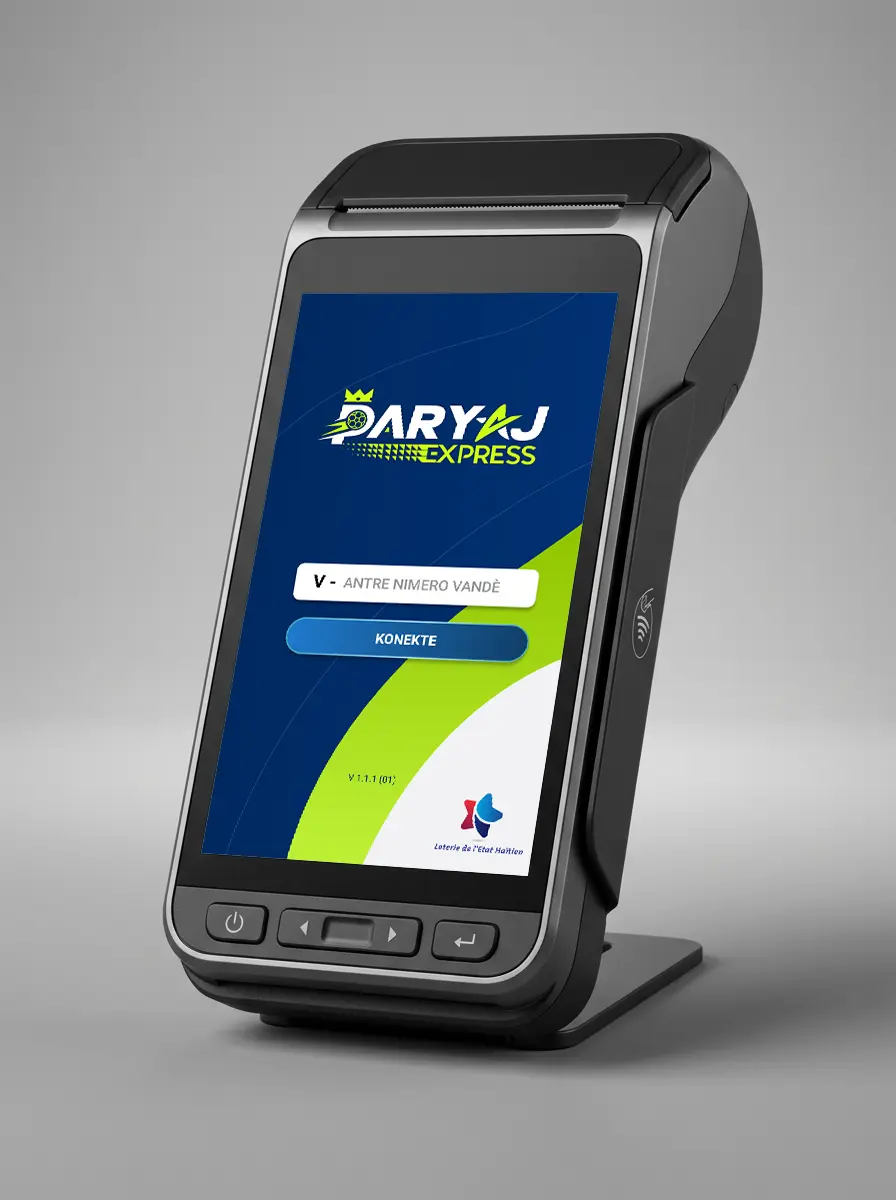 Ekran POS Paryaj Express — KONEKTE