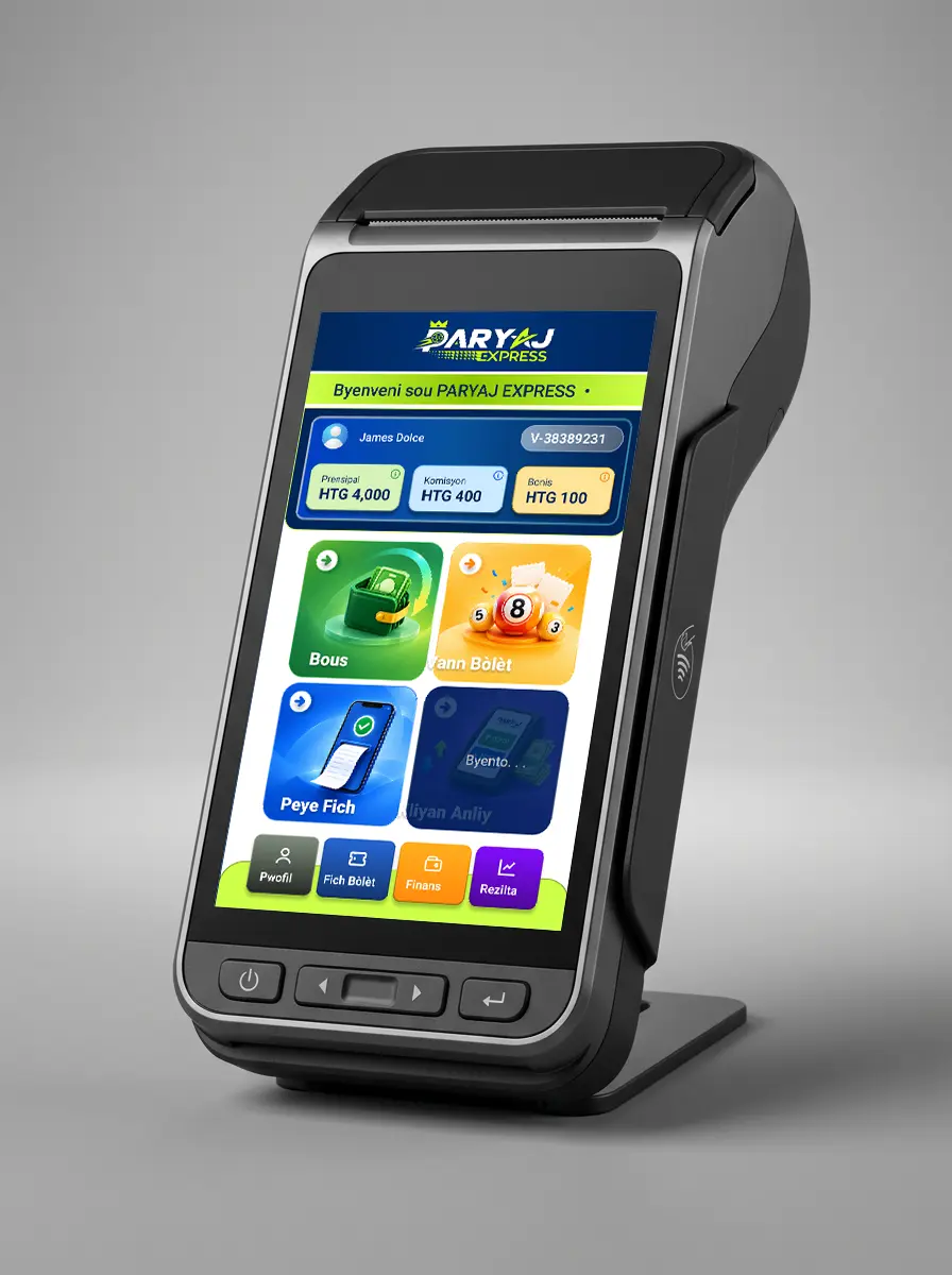 Ekran POS Paryaj Express — TABLO W